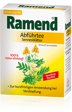Ramend Abführtee Sennesblätter